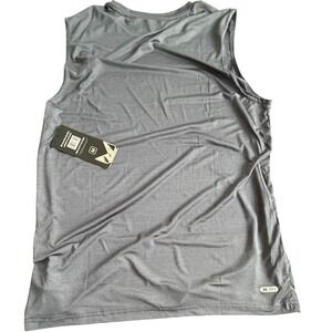 RBX Active Performance Tank Top Gray Sleeveless CRM345A Workout Gym‎ Medium